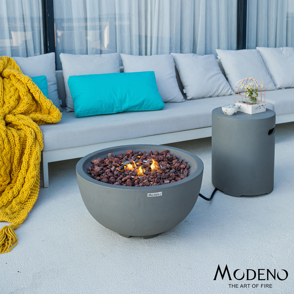 Modeno Nantucket 27" Concrete Fire Bowl (OFG116) – Elementi Fire