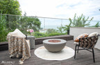 Modeno Roca 34" Concrete Fire Table (OFG107)
