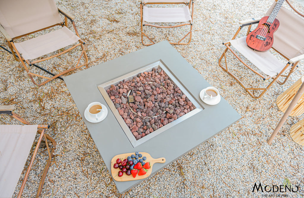Modeno Westport 34"  Concrete Outdoor Fire Table (OFG135)