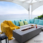 Granville 60" Light Grey Concrete Fire Table (OFG121LG)