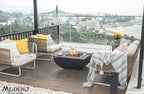 Modeno Aurora 34" Concrete Fire Table (OFG114)