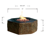 Columbia 42" Concrete Fire Table (OFG105)