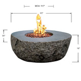 Boulder 43" Concrete Fire Table (OFG110)