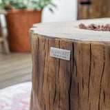 Manchester 42" Redwood Concrete Fire Table (OFG145RW)