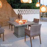 Birmingham 48" Concrete Propane Fire/Dining Table (OFG202)