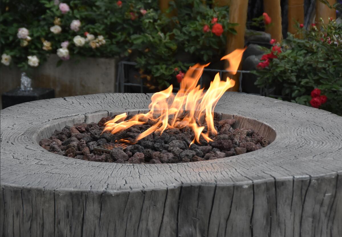 Warren 42" Propane Concrete Fire Table (OFG307)